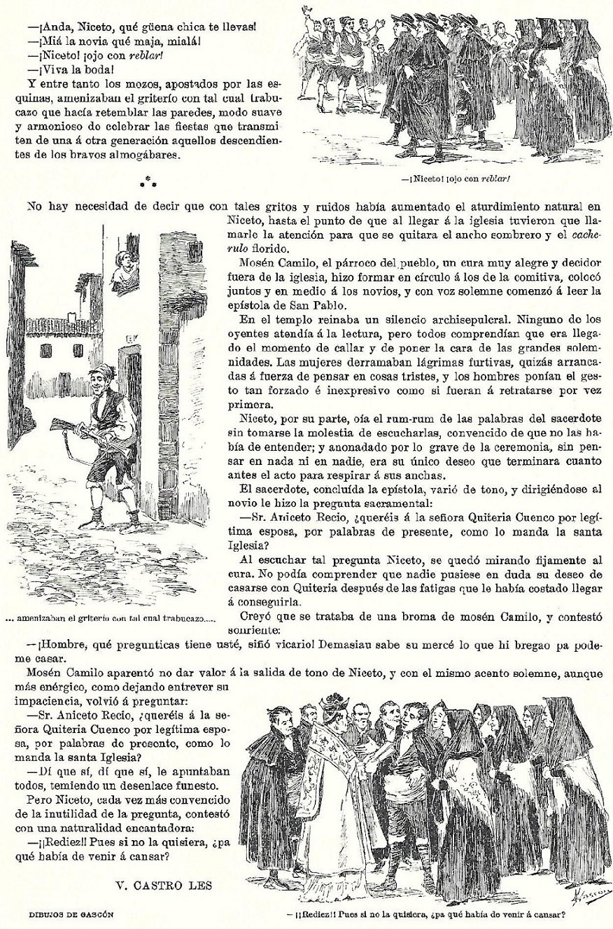 14 de octubre 1901. Fiestas del Pilar. Blanco y Negro. Página 9