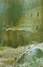 San Martín tras la cascada