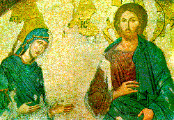 Virgen y Cristo