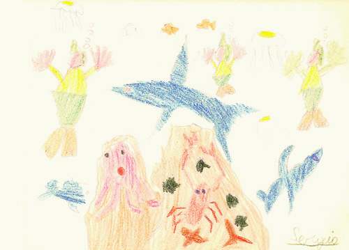 Mar dibujo 7