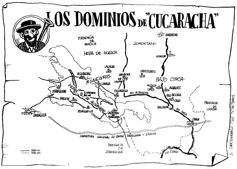 Mapa del Bandido Cucaracha