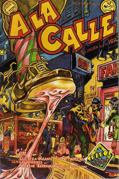 A la calle. Los Tebeos del Rollo. Comix y otros inventos de los años 70