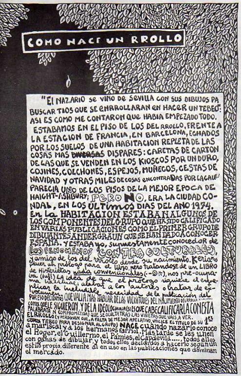 El Rollo. Comix y otros inventos de los años 70