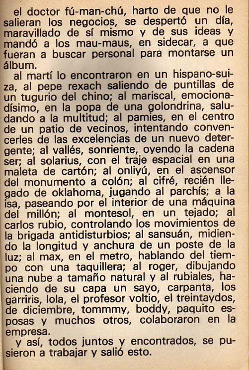 El sidecar. Música, comix y otros inventos de los años 70