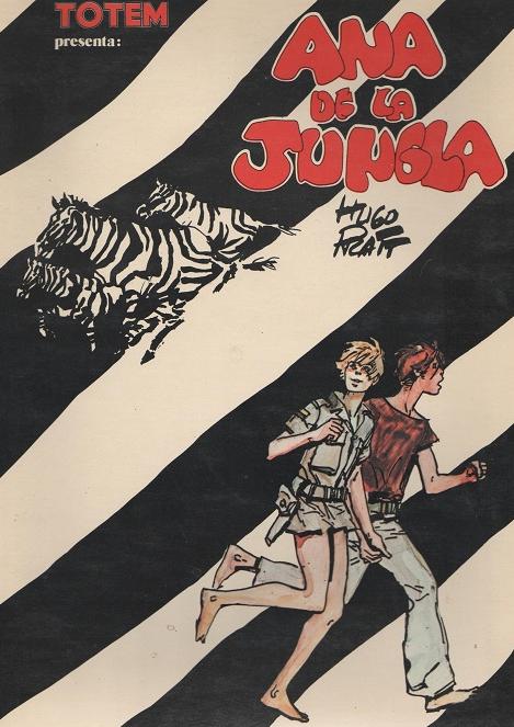 Ana de la Jungla comix de Hugo Pratt