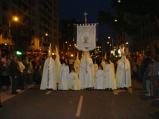 Semana Santa de 2009 en Zaragoza. Parroquia Perpetuo Socorro.