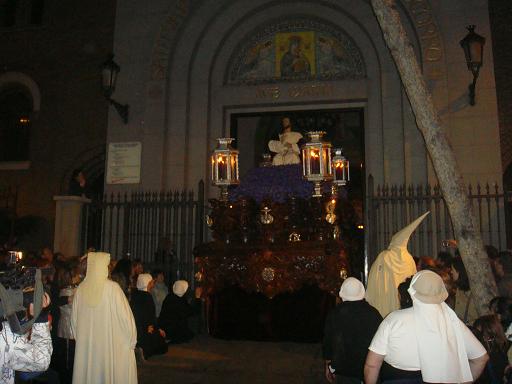 Semana Santa de 2009 en Zaragoza. Parroquia Perpetuo Socorro.