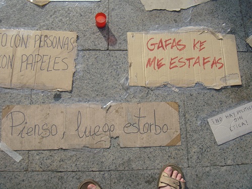 Acampada Zaragoza el 21 de mayo de 2011. #acampadazaragoza. 24