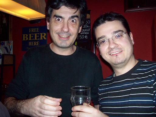 Asistentes al Bloggellon 15 en el Master Pool.