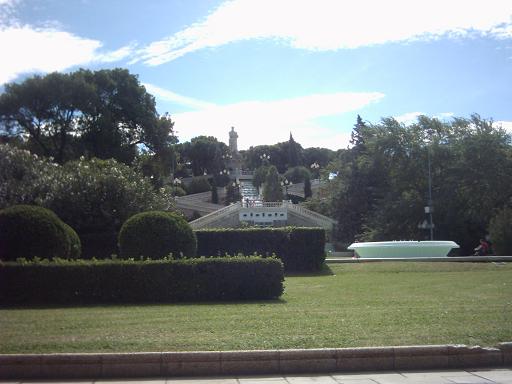 Alfonso I el Batallador en el Parque Grande de Zaragoza.