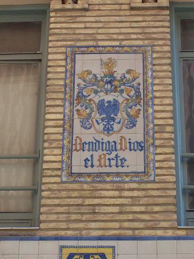 Bendiga Dios el arte.