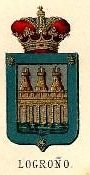 Escudo de armas provincia de Logroño en 1878