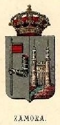 Escudo de armas provincia de Zamora en 1878