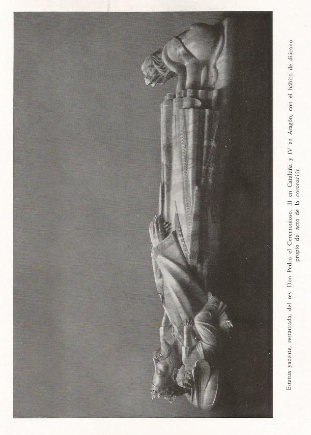 Las estatuas Funerarias de los Reyes de Aragón. Lámina 11 Las estatuas Funerarias de los Reyes de Aragón. Lámina 11