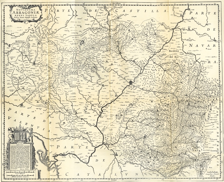 1630 Arragonia tabula Hondius