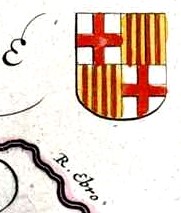 1650 Arragonia Regnun escudo Cataluña