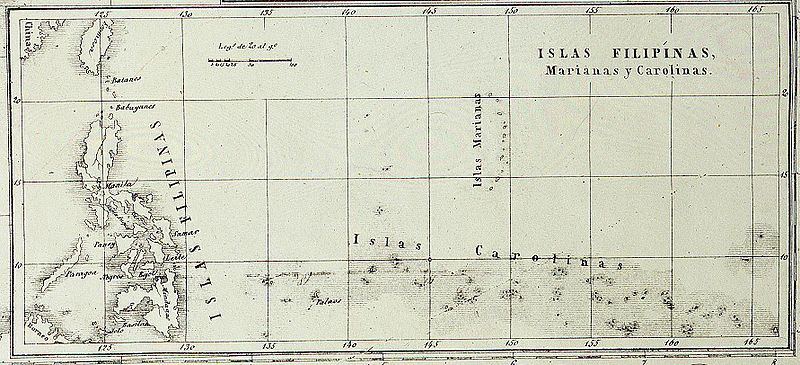 1858 Mapa de España de Bachiller con sus posesiones de ultramar e islas adyacentes.