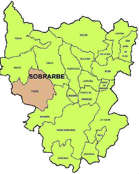 municipio El Pueyo de Araguas en Comarca Sobrarbe
