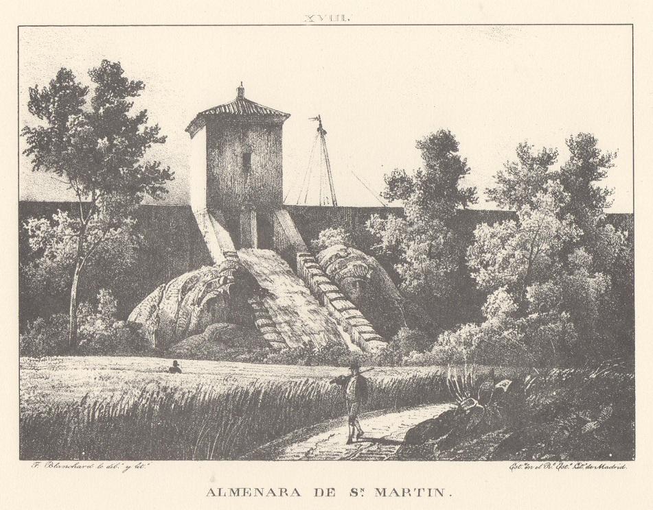 Lámina XVIII. Canal Imperial de Aragón. Almenara de San Martín. Memoria histórica.
