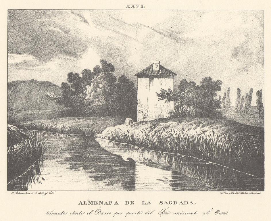 Lámina XXVI. Canal Imperial de Aragón. Almenara de la Sagrada. Memoria histórica.
