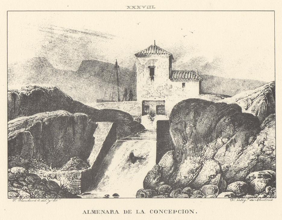 Lámina XXXVIII. Canal Imperial de Aragón. Almenara de la Concepción. Memoria histórica.