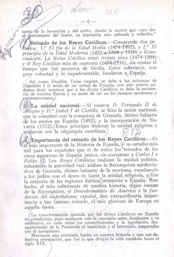 Historia Moderna y Contemporánea de España por Juan Fernandez Amador de los Ríos. Página 6