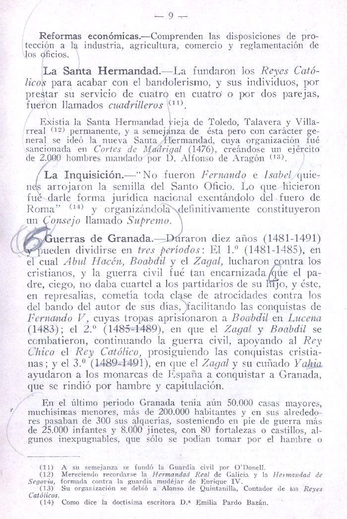 Historia Moderna y Contemporánea de España por Juan Fernandez Amador de los Ríos. Página 9