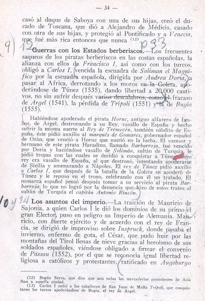 Historia Moderna y Contemporánea de España por Juan Fernandez Amador de los Ríos. Página 34