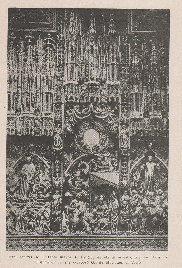 Página 5. La visita de Jerónimo Münzer a Zaragoza en el año 1495. Publicaciones de -La Cadiera XV-. Libreria General Zaragoza 1949.