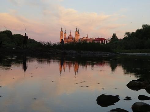 Paseo por Zaragoza Capital. 12 de agosto de 2017. El Pilar desde Puente Almozara. 23