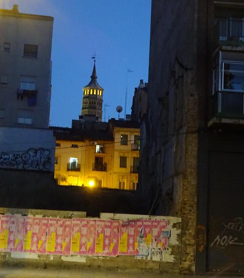 Zaragoza Capital. La torre Mudéjar de San Pablo, guia del barrio de El Gancho. 57